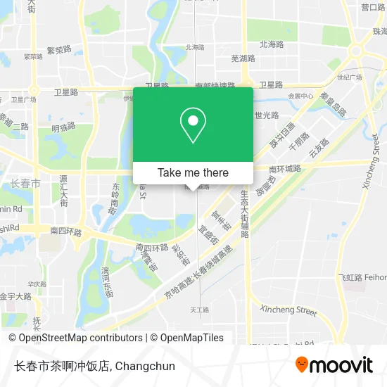 长春市茶啊冲饭店 map