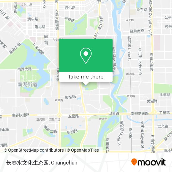 长春水文化生态园 map