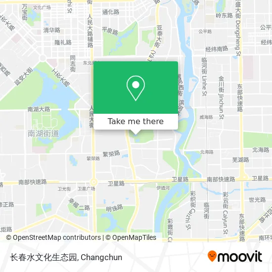 长春水文化生态园 map