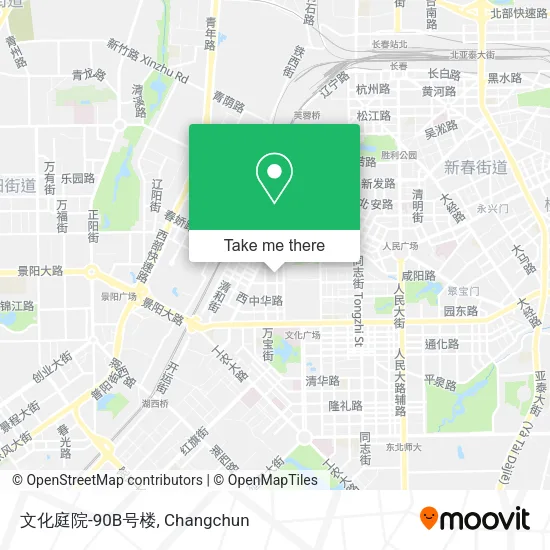 文化庭院-90B号楼 map