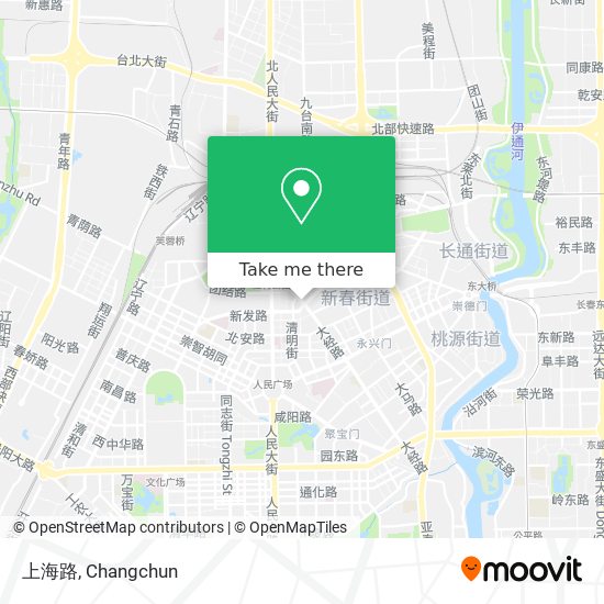 上海路 map