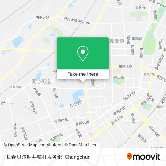 长春贝尔钻井锚杆服务部 map