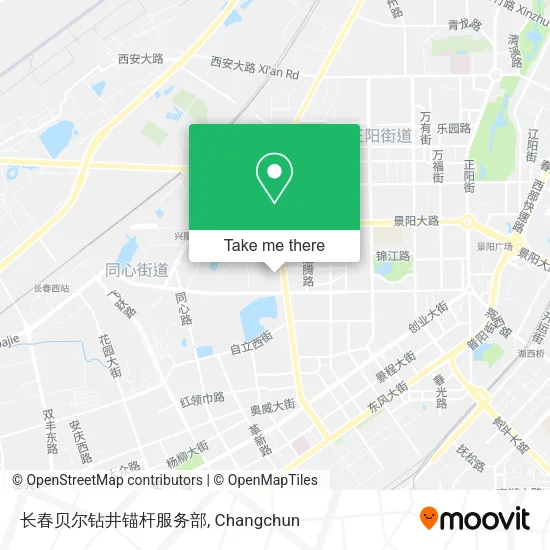长春贝尔钻井锚杆服务部 map