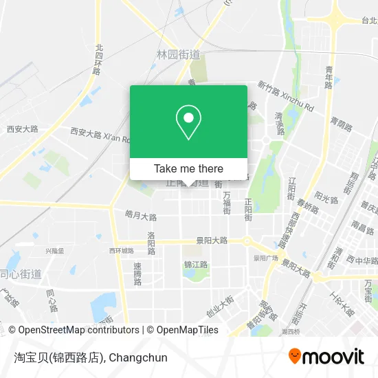 淘宝贝(锦西路店) map