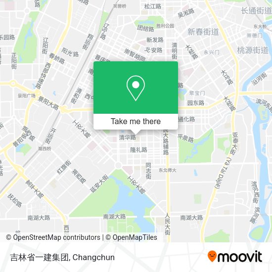 吉林省一建集团 map