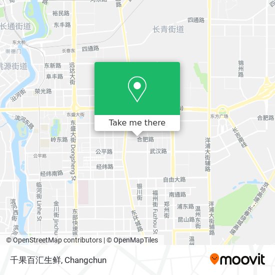 千果百汇生鲜 map