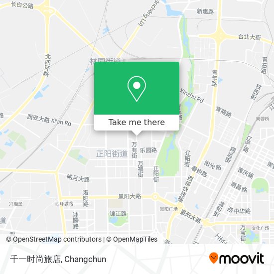 千一时尚旅店 map