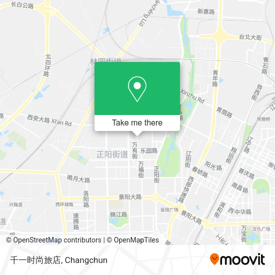 千一时尚旅店 map
