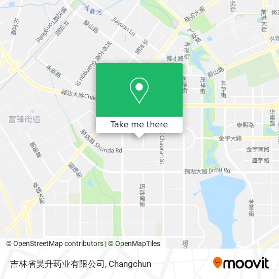 吉林省昊升药业有限公司 map