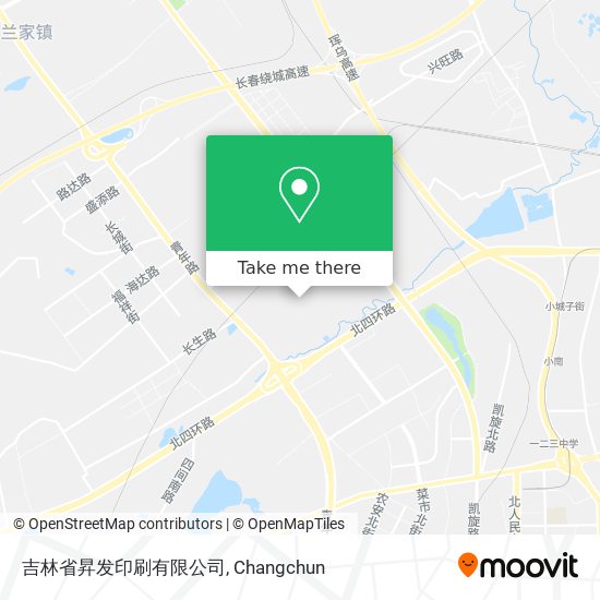 吉林省昇发印刷有限公司 map