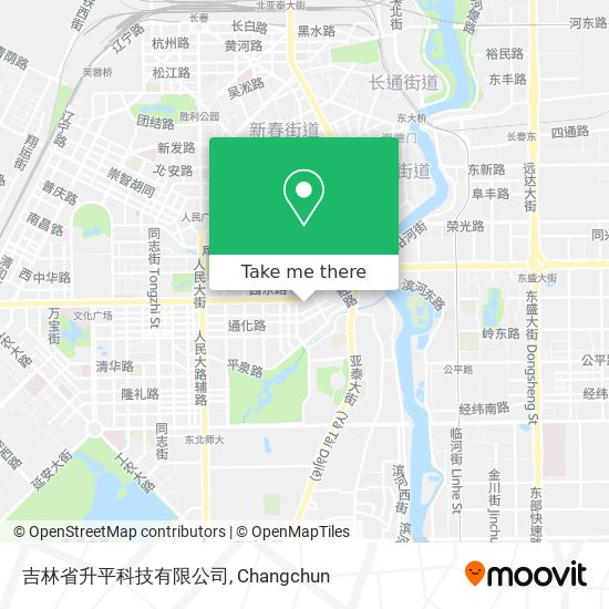 吉林省升平科技有限公司 map