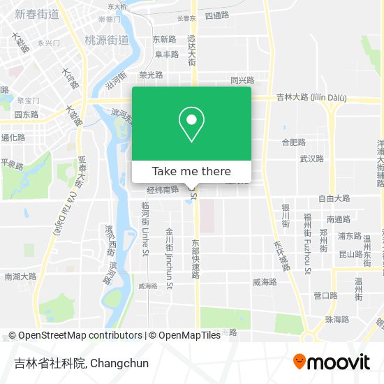 吉林省社科院 map