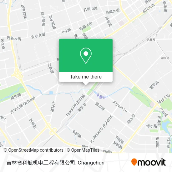 吉林省科航机电工程有限公司 map