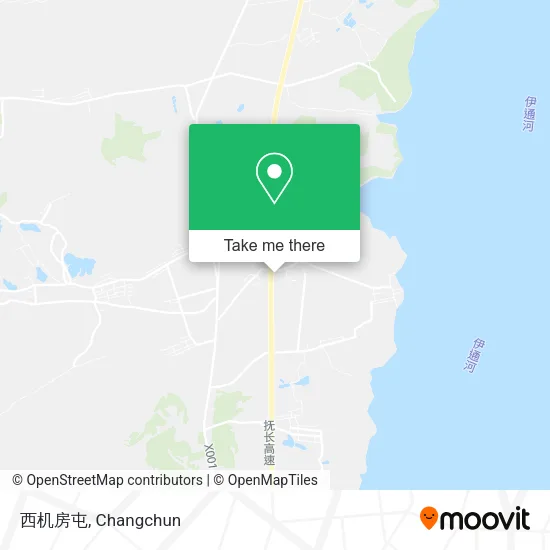 西机房屯 map