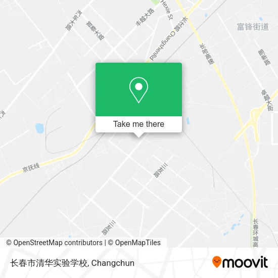 长春市清华实验学校 map