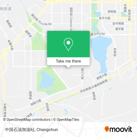 中国石油加油站 map