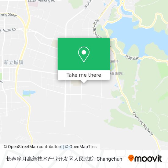 长春净月高新技术产业开发区人民法院 map