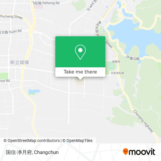 国信·净月府 map