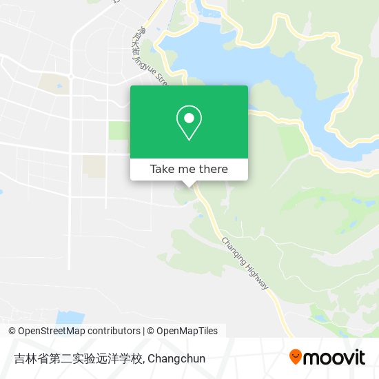 吉林省第二实验远洋学校 map