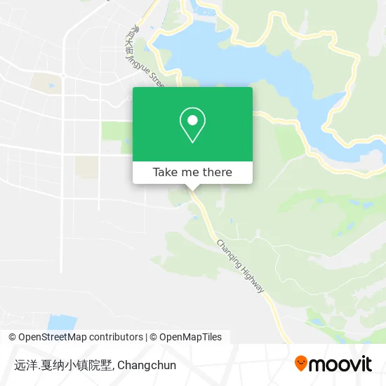 远洋.戛纳小镇院墅 map