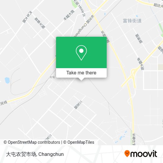大屯农贸市场 map
