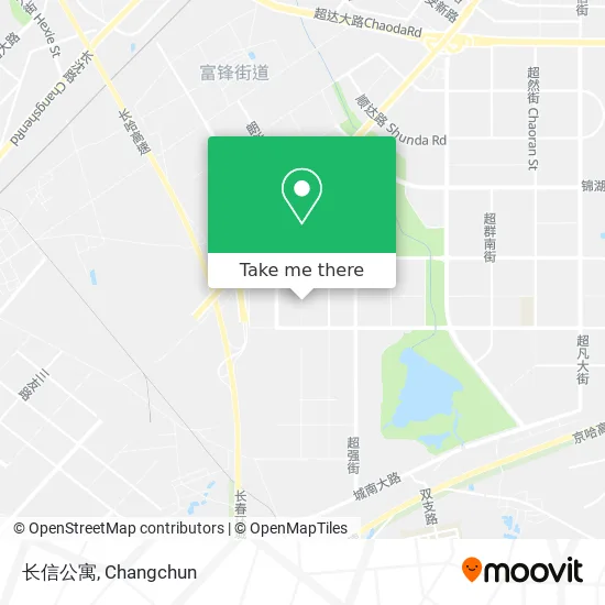 长信公寓 map