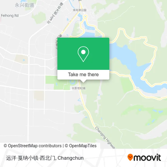 远洋·戛纳小镇-西北门 map