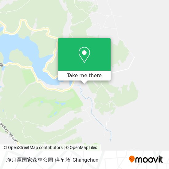 净月潭国家森林公园-停车场 map