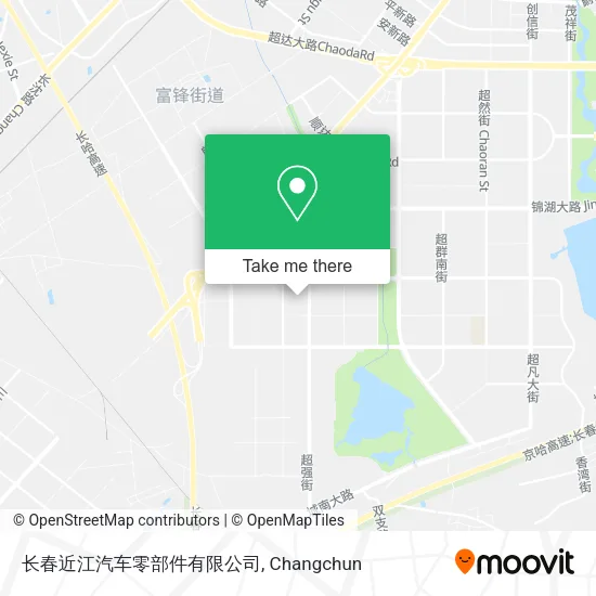 长春近江汽车零部件有限公司 map