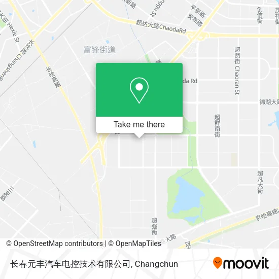 长春元丰汽车电控技术有限公司 map