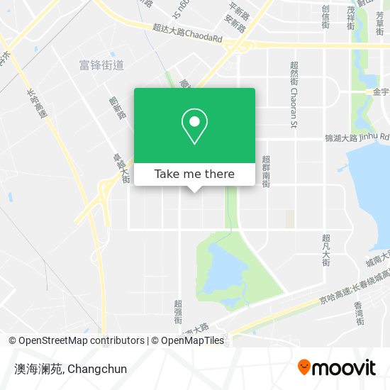 澳海澜苑 map