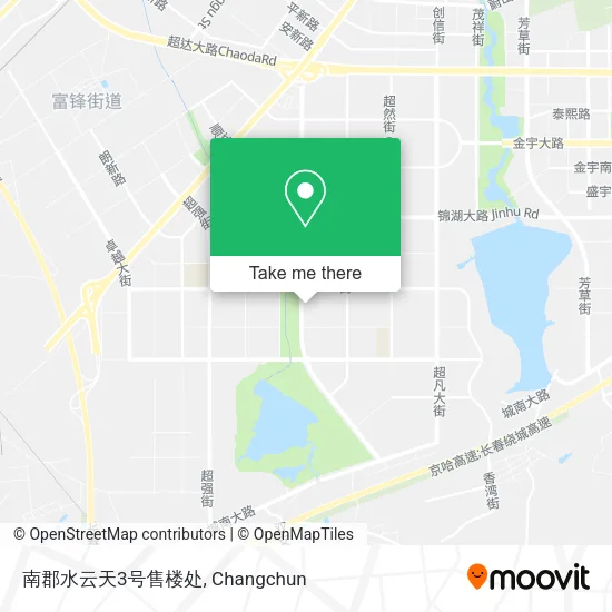 南郡水云天3号售楼处 map