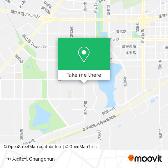 恒大绿洲 map
