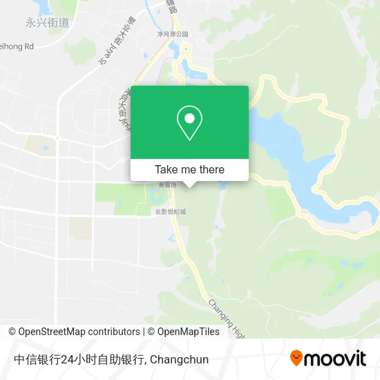 中信银行24小时自助银行 map