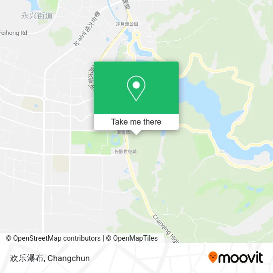 欢乐瀑布 map