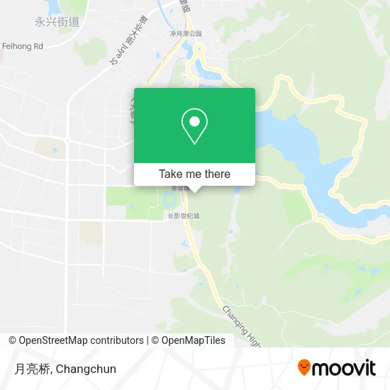 月亮桥 map