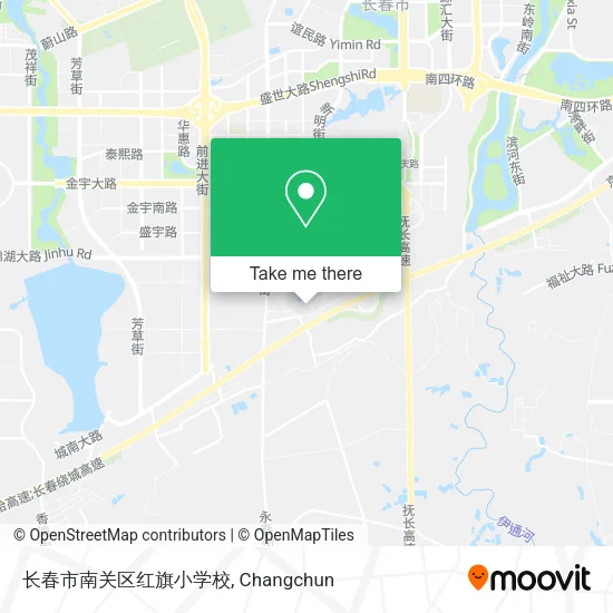 长春市南关区红旗小学校 map