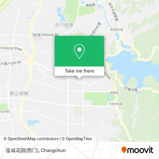 蕴城花园(西门) map