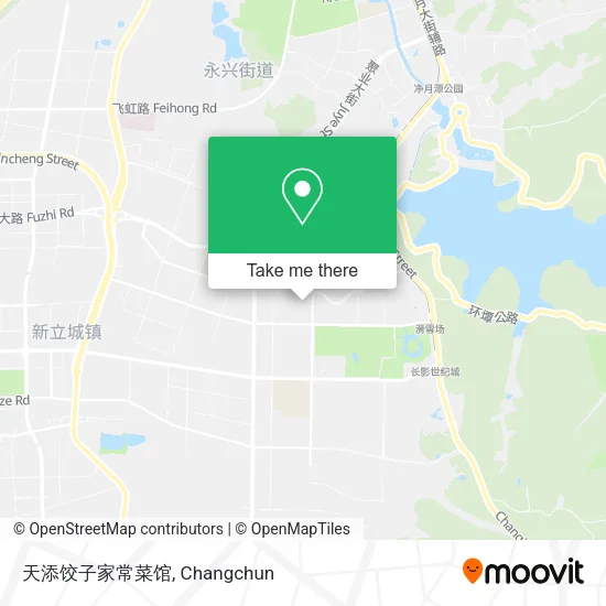 天添饺子家常菜馆 map