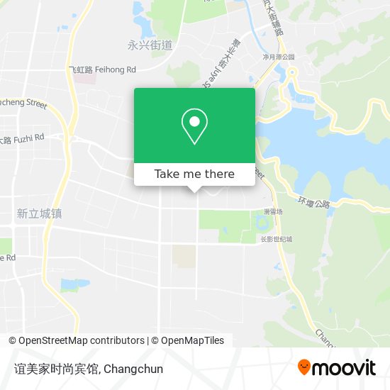 谊美家时尚宾馆 map