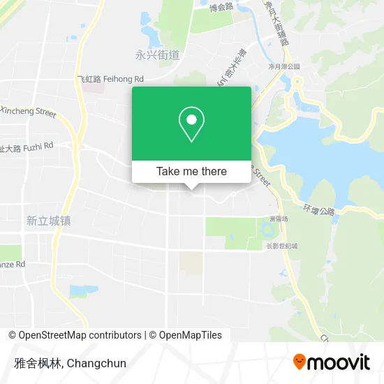 雅舍枫林 map