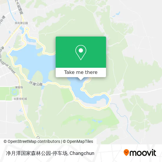 净月潭国家森林公园-停车场 map