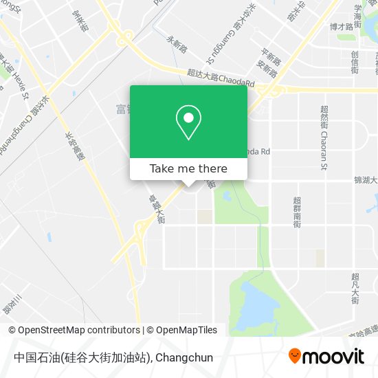 中国石油(硅谷大街加油站) map