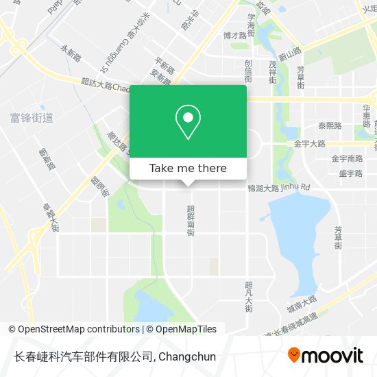 长春崨科汽车部件有限公司 map