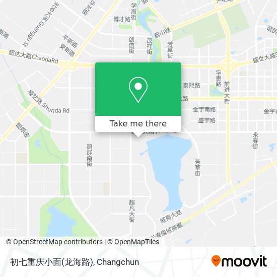 初七重庆小面(龙海路) map