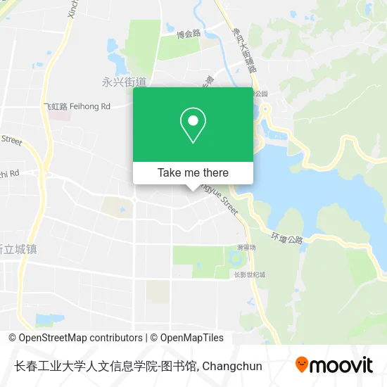 长春工业大学人文信息学院-图书馆 map