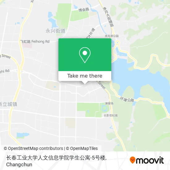 长春工业大学人文信息学院学生公寓-5号楼 map