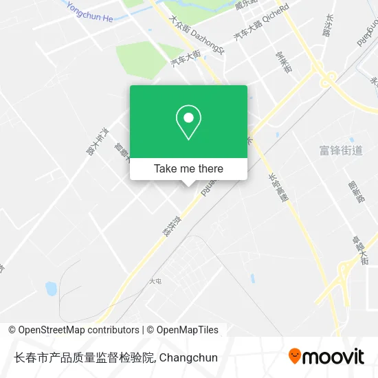 长春市产品质量监督检验院 map