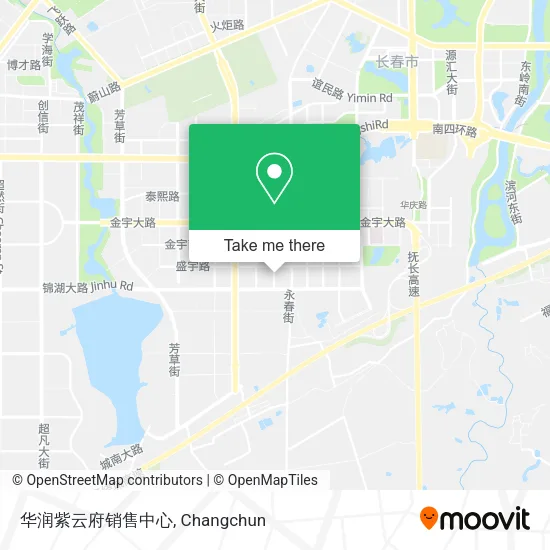 华润紫云府销售中心 map