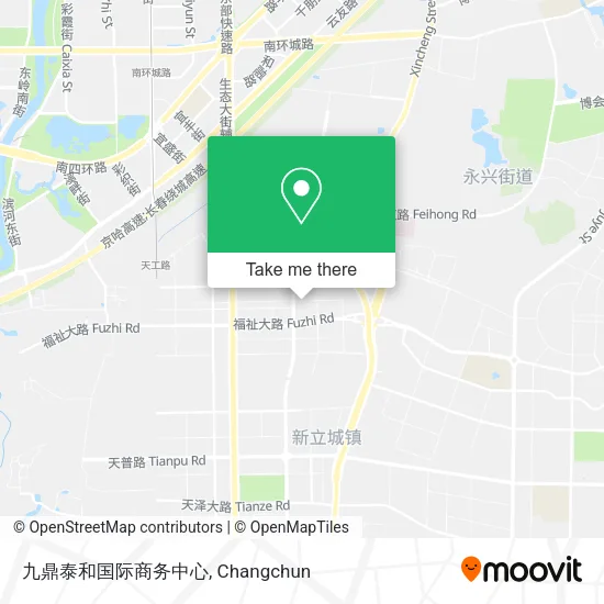 九鼎泰和国际商务中心 map